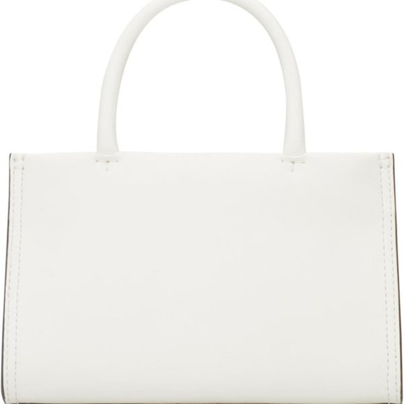 NWT Tory Burch Women's Ella Bio Mini Tote (White) - Picture 7 of 10